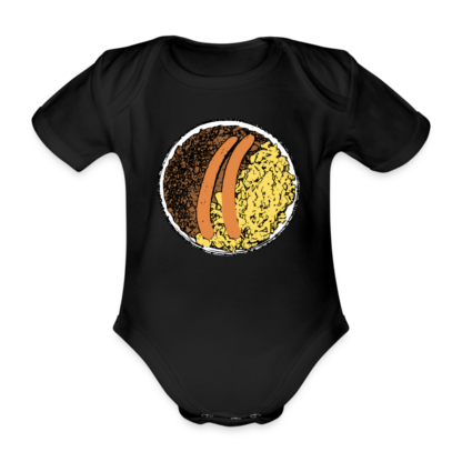 Baby Bio-Kurzarm-Body LINSEN SPÄTZLE SAITEN