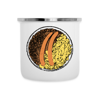 Emaille-Tasse LINSEN SPÄTZLE SAITEN
