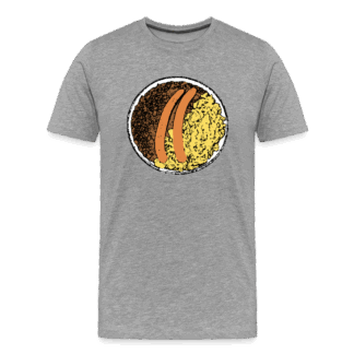 Männer Premium T-Shirt LINSEN SPÄTZLE SAITEN