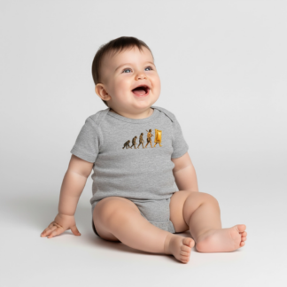 Baby Bio-Kurzarm-Body EVOLUTION