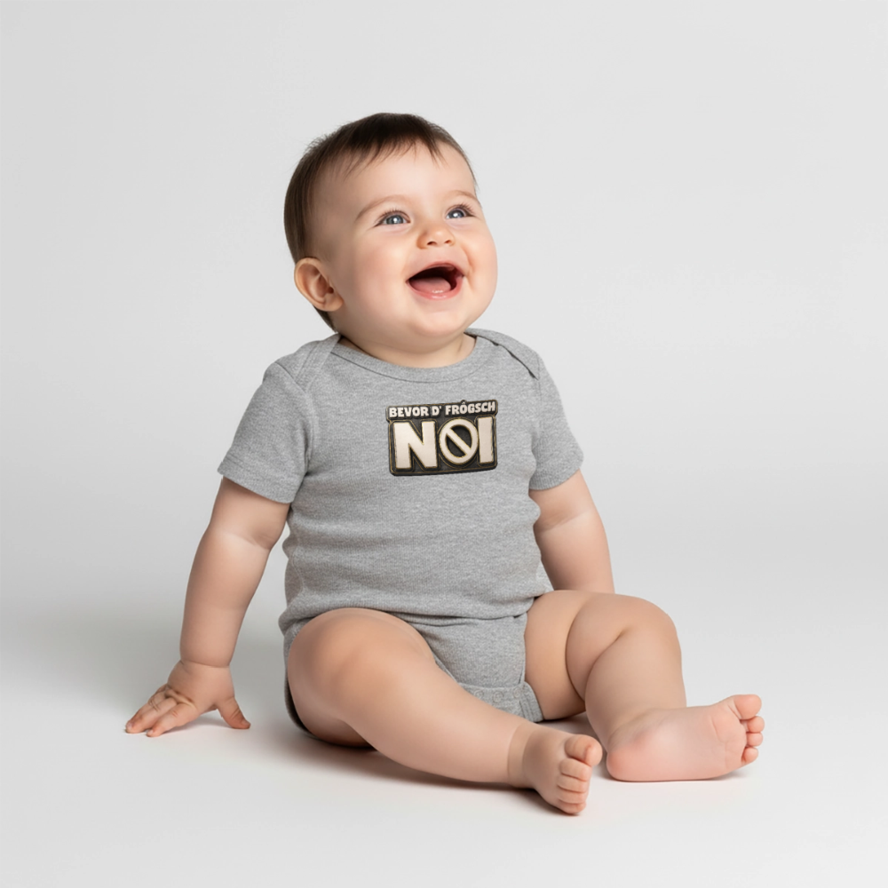 Baby Bio-Kurzarm-Body BEVOR D' FROGSCH