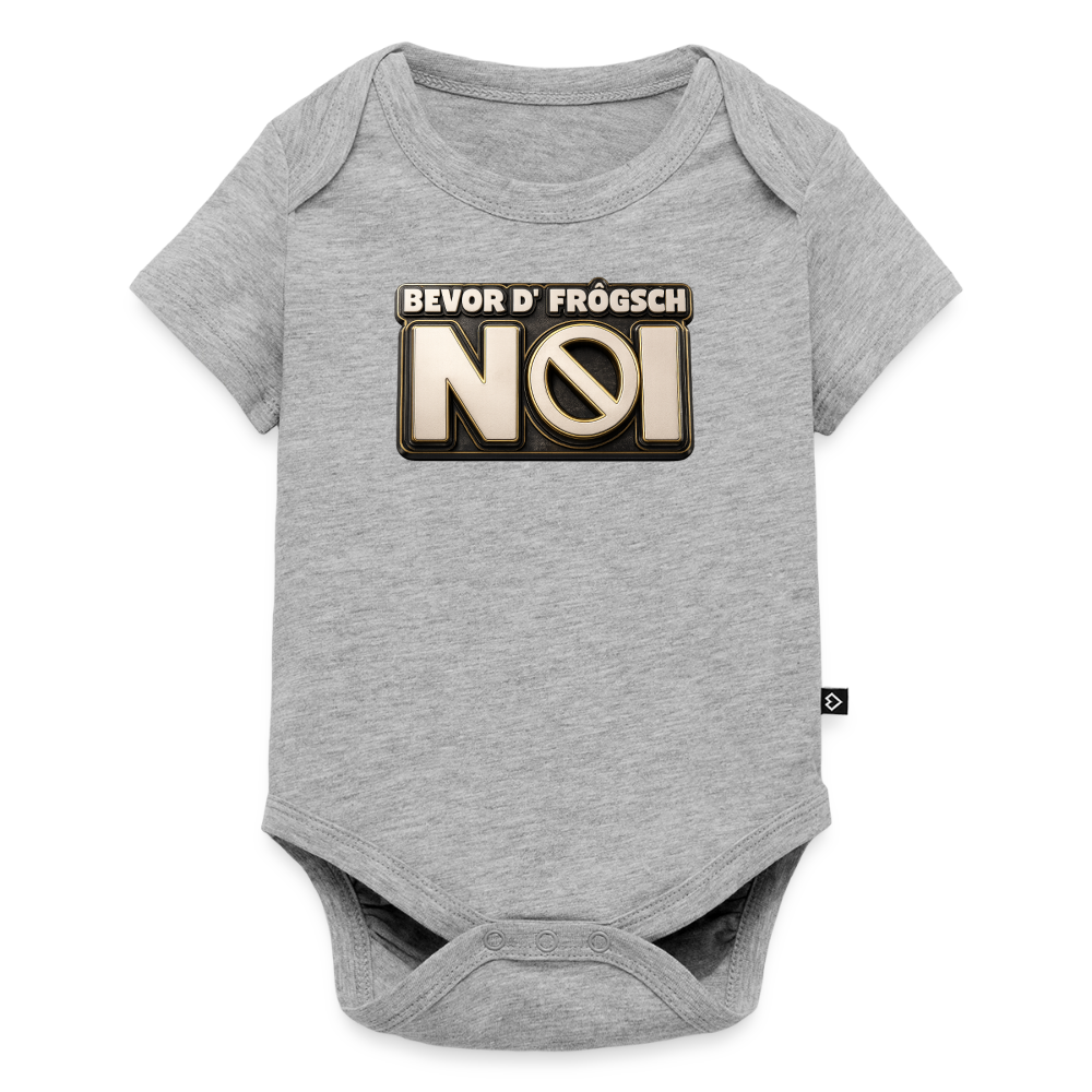 Baby Bio-Kurzarm-Body BEVOR D' FROGSCH – Bild 2